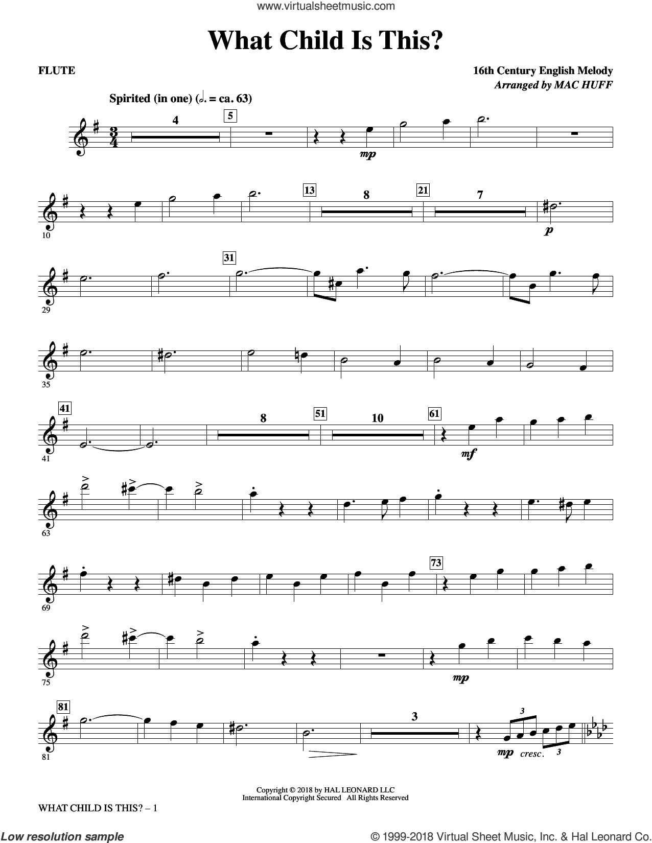 What Child Is This? (complete set of parts) sheet music for orchestra/band