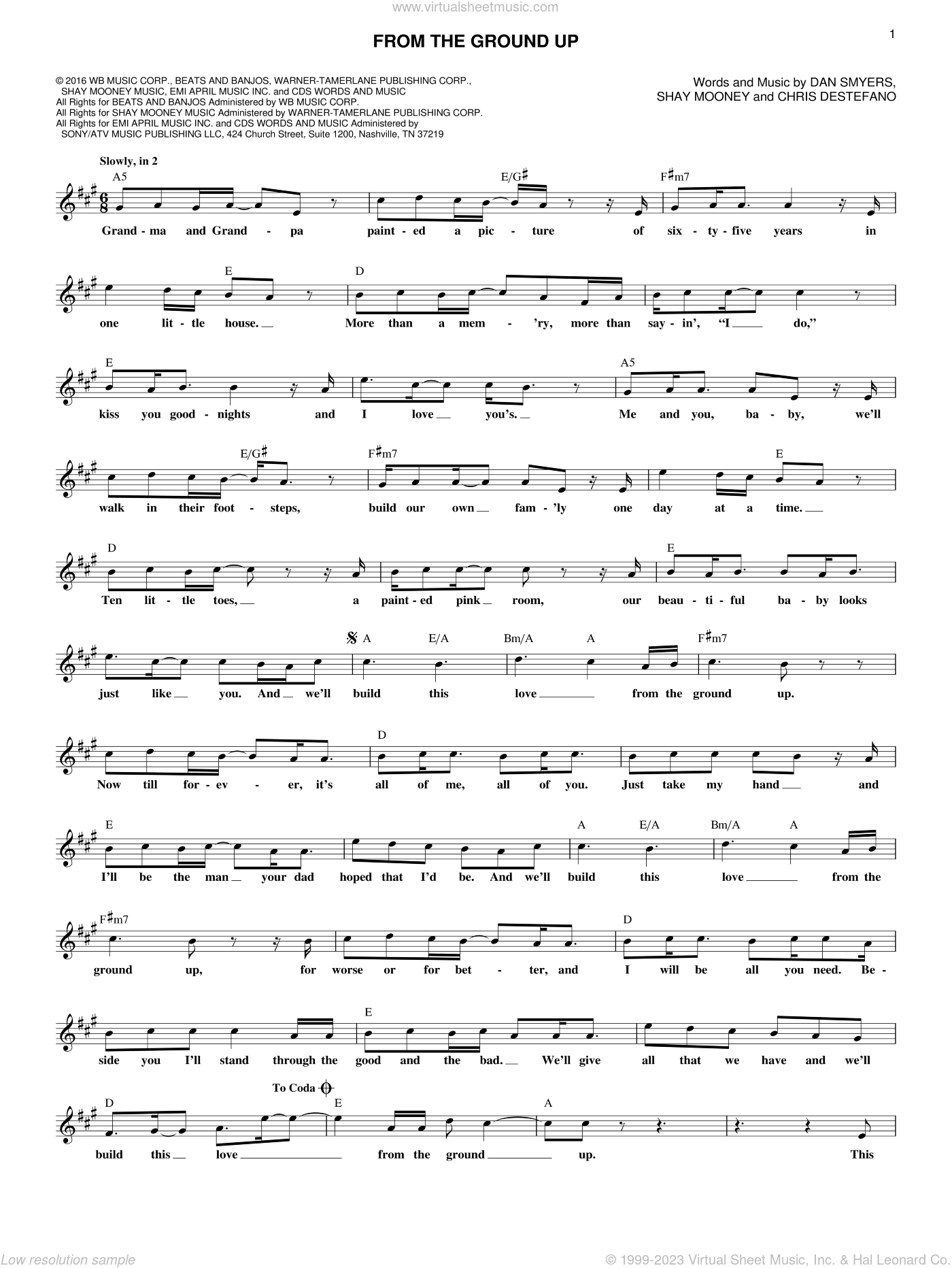 Shay From The Ground Up Sheet Music Fake Book Pdf