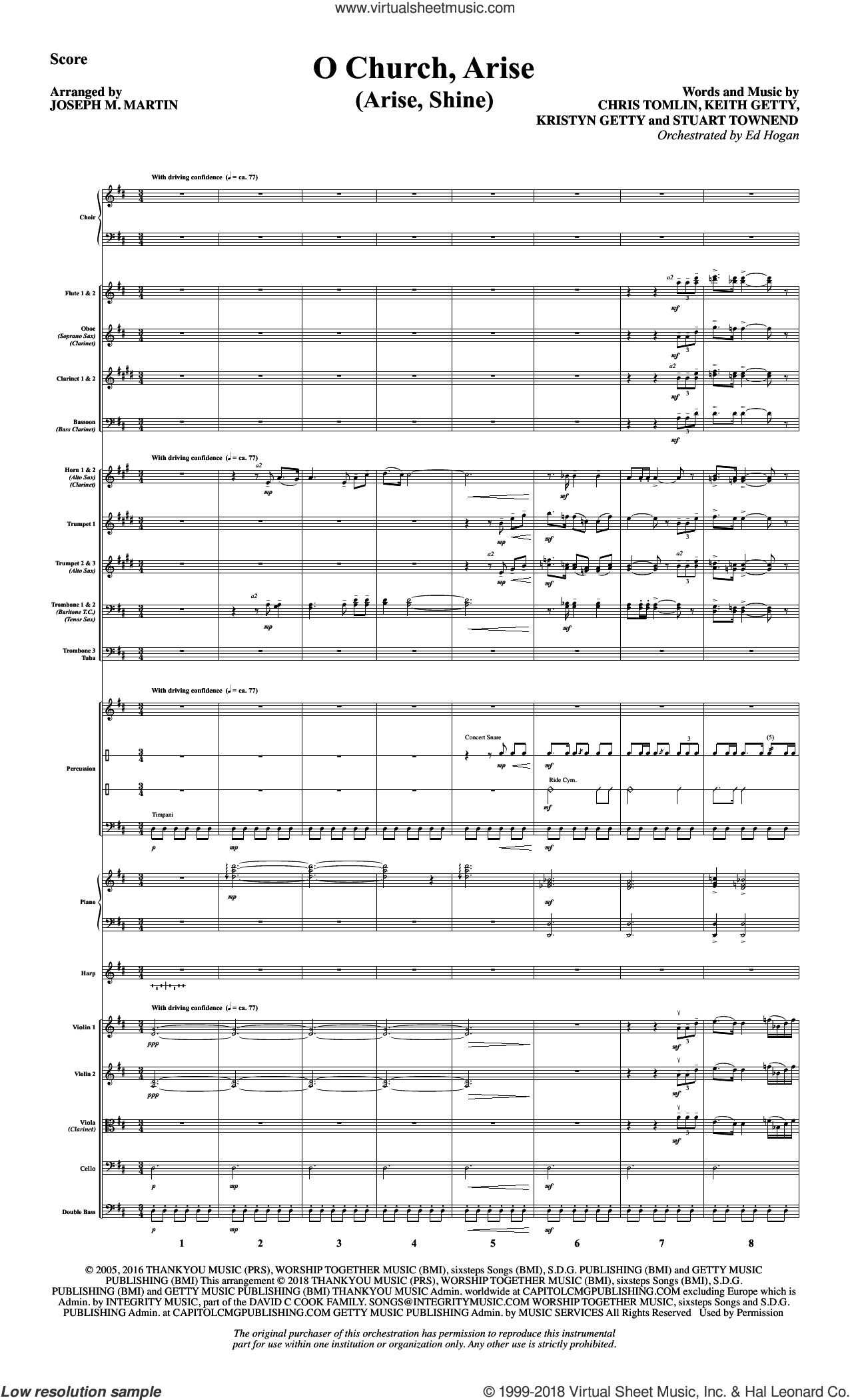 o church arise sheet music pdf