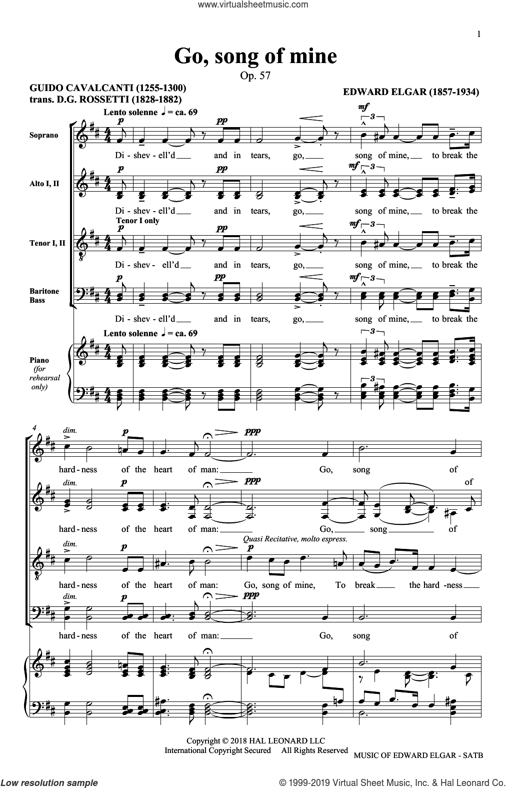 Tears in Heaven Sheet music for Soprano, Alto, Tenor, Bass voice (SATB)