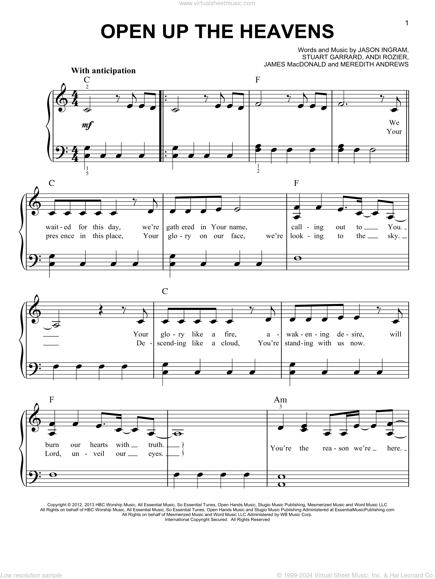 Wedding Hymns and songs: Heavenly Father, Send Thy Blessing.txt - lyrics,  chords and PDF