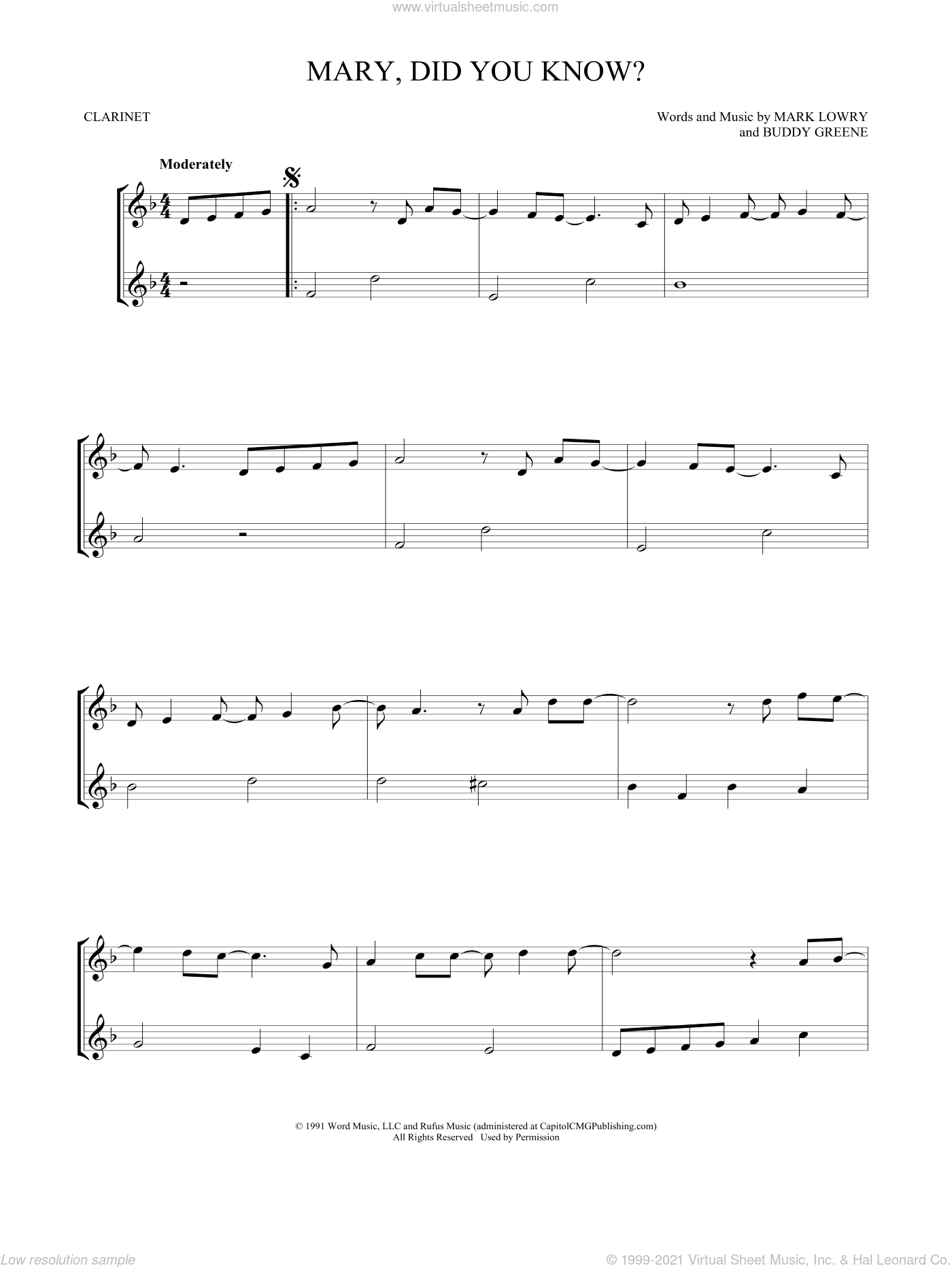 Top Gun (Anthem) (Clarinet Solo) - Print Sheet Music Now