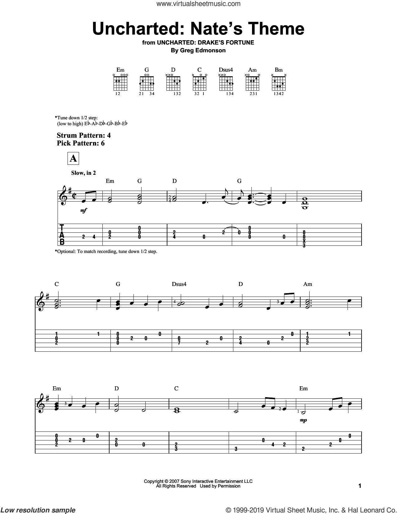 Rage Of Sparta (from God of War III) - Guitar Tablature - Digital Sheet  Music