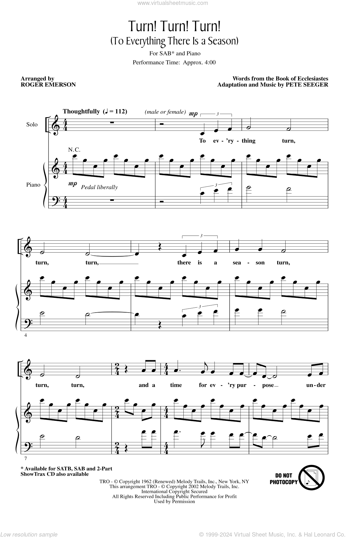 Byrds turn turn turn to everything there is a season arr roger