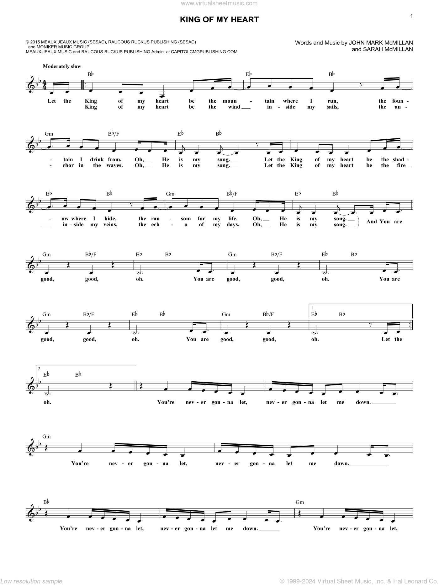 My Heart Ever Faithful sheet music (fake book) (PDF-interactive)