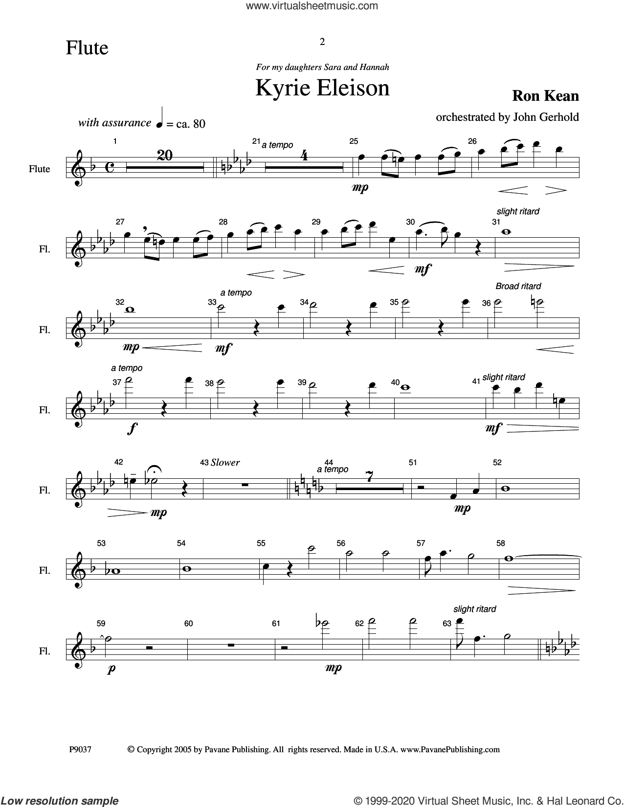 American Mass (Full Orchestra) (arr. John Gerhold) set of