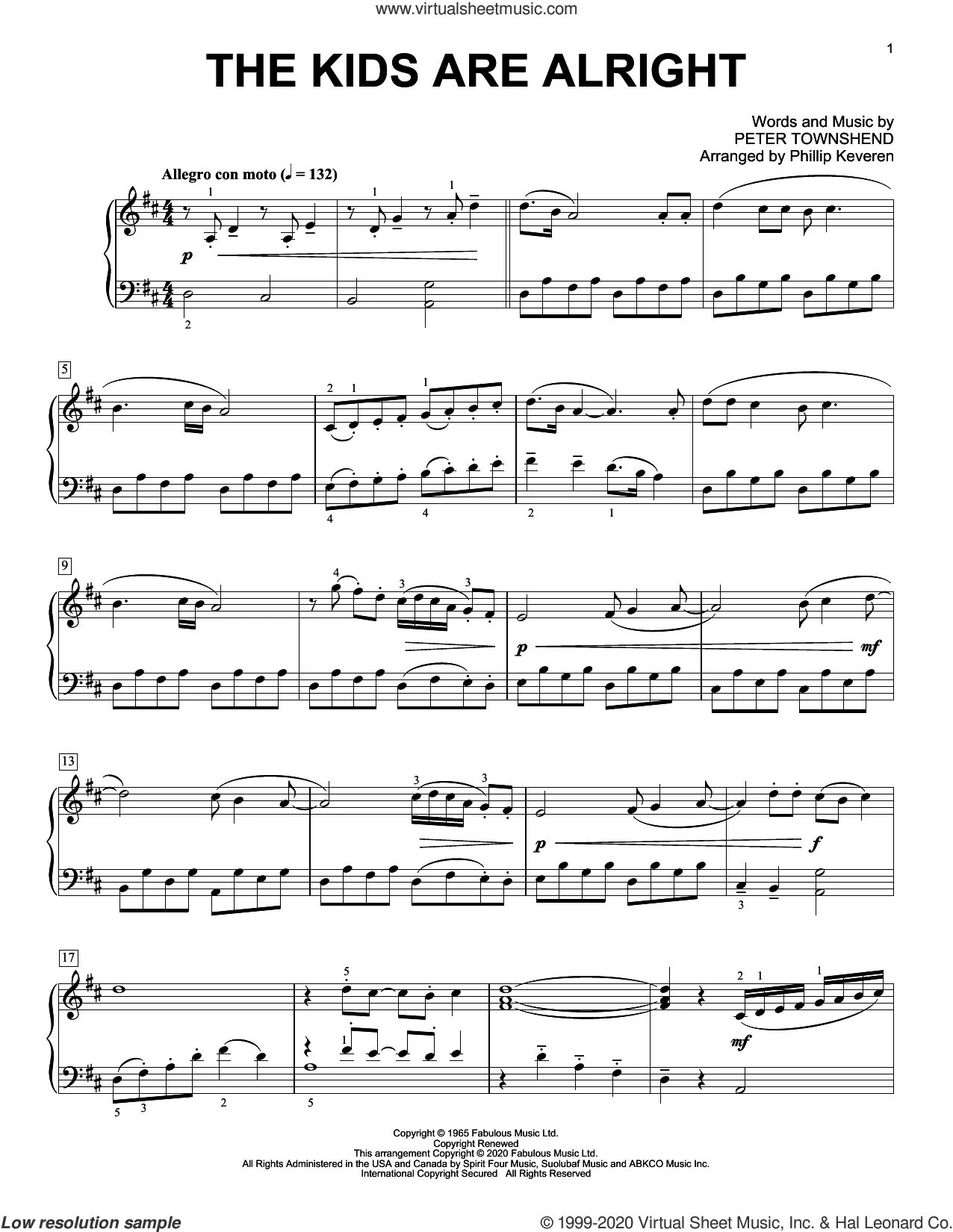 L'oiseau et l'enfant (niveau facile/intermédiaire, piano solo) (Kids  United) - Partition Piano