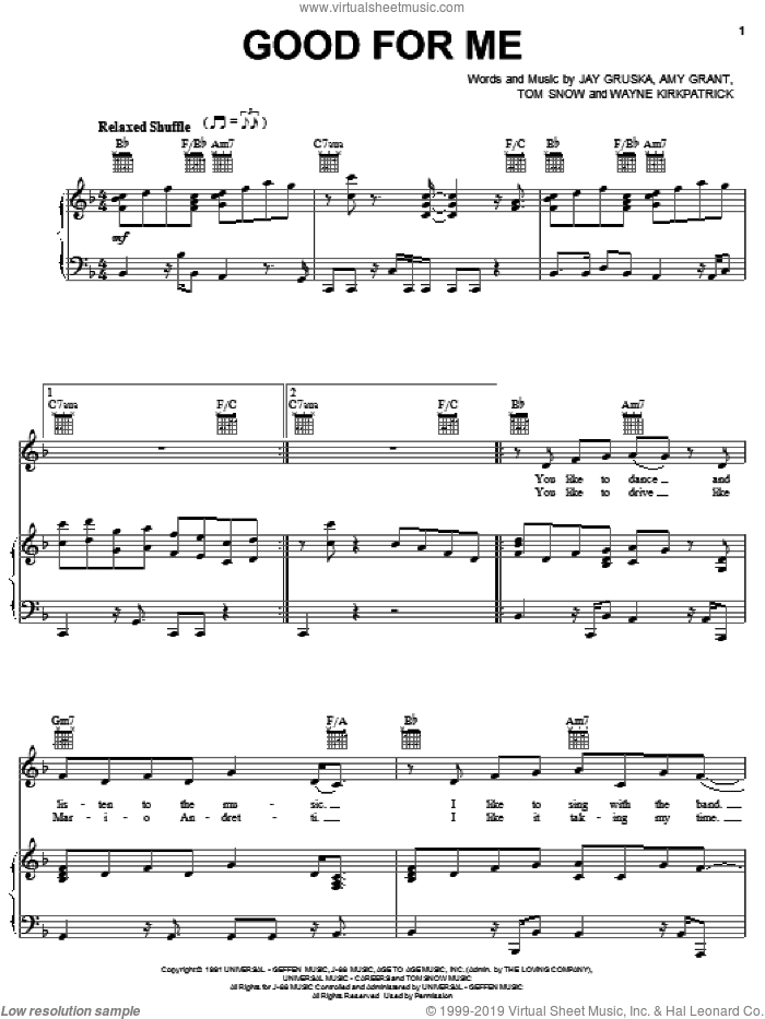 good-for-me-sheet-music-for-voice-piano-or-guitar-pdf
