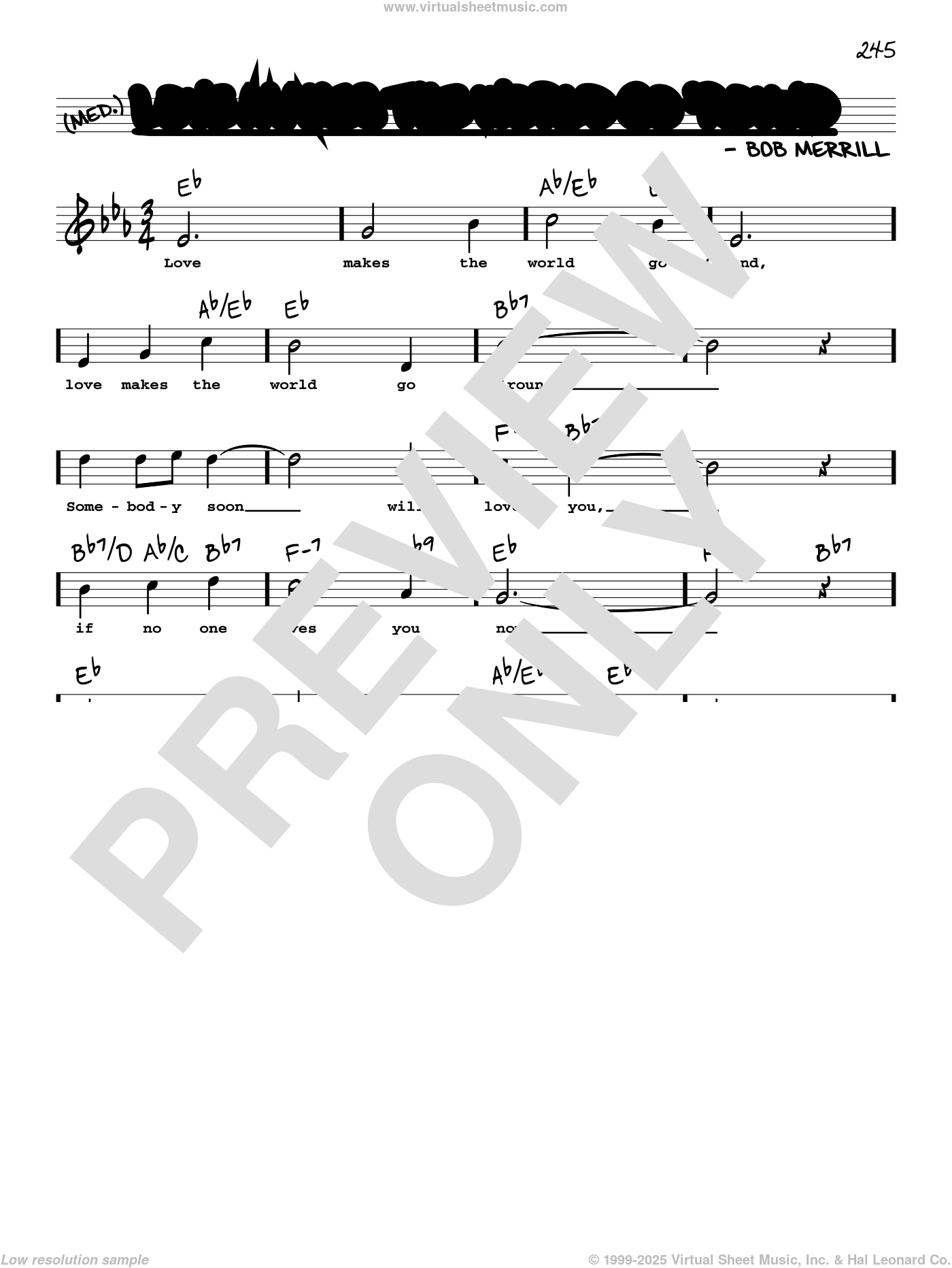 Love Makes The World Go 'round