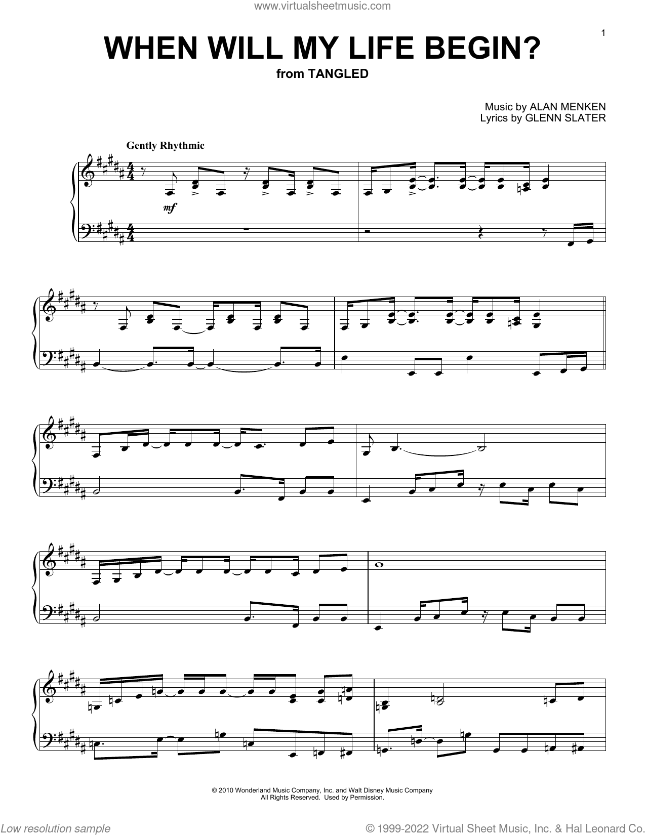 Tangled “When Will My Life Begin” Sheet Music – A Guide to Finding and Playing This Iconic Song