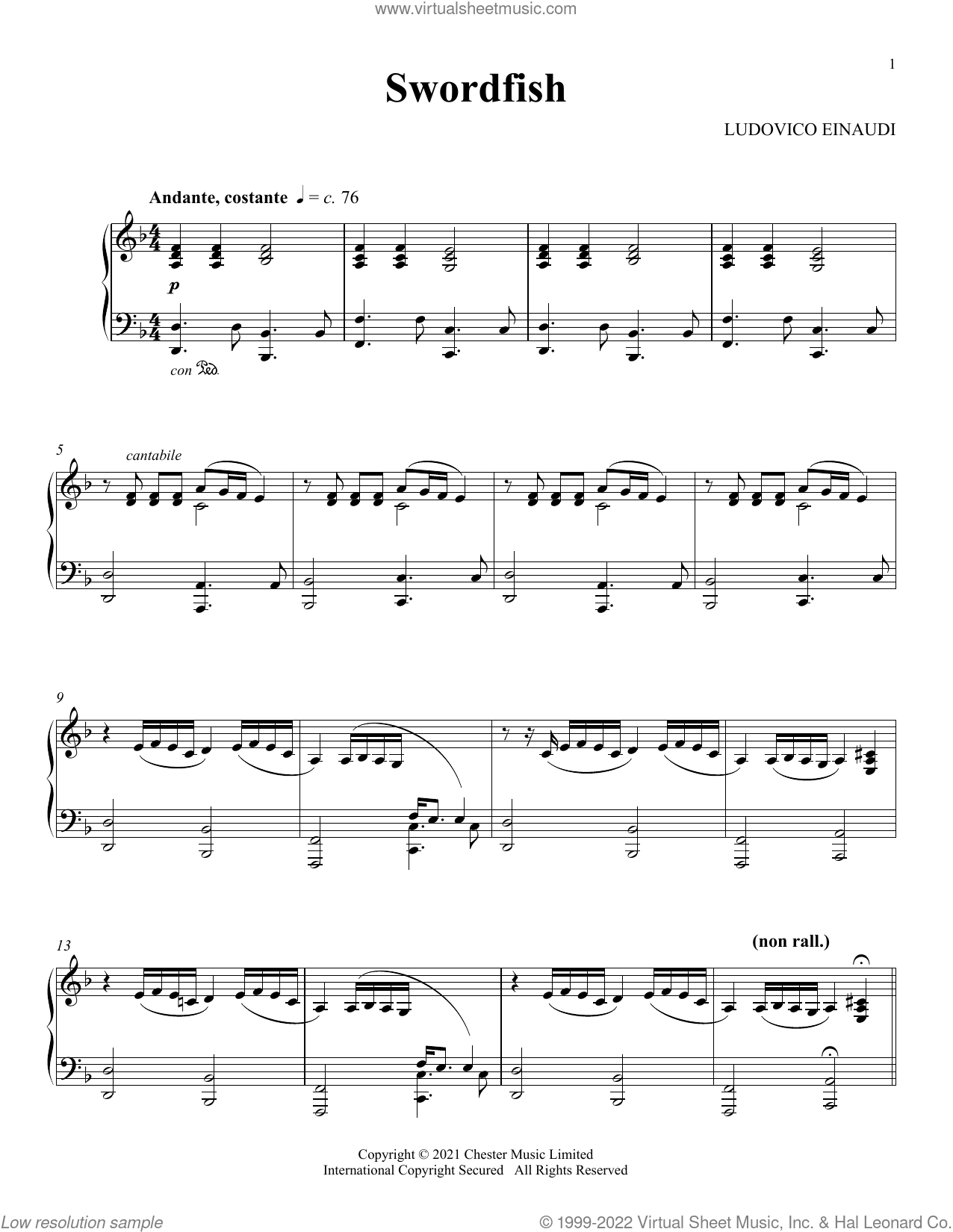 The Wedding Song sheet music for piano solo (PDF-interactive)