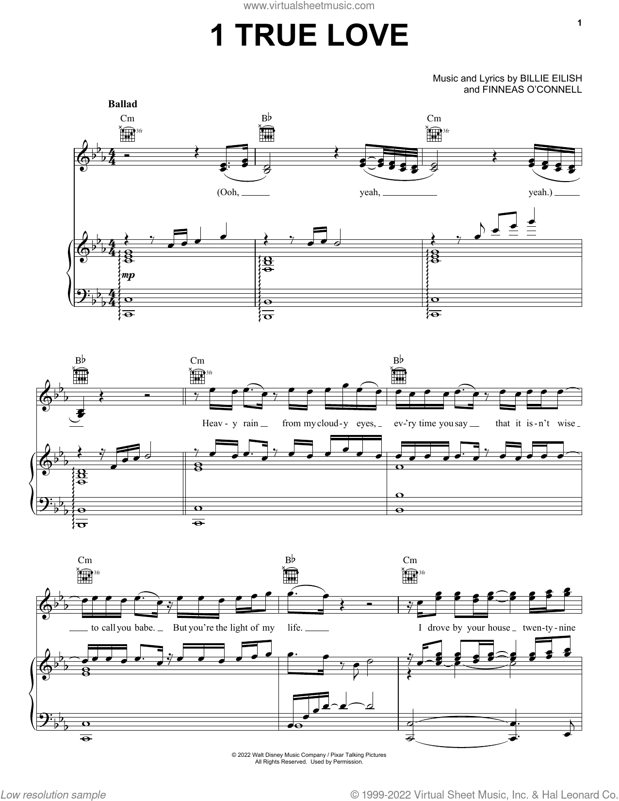 True Love Sheet Music (Piano)