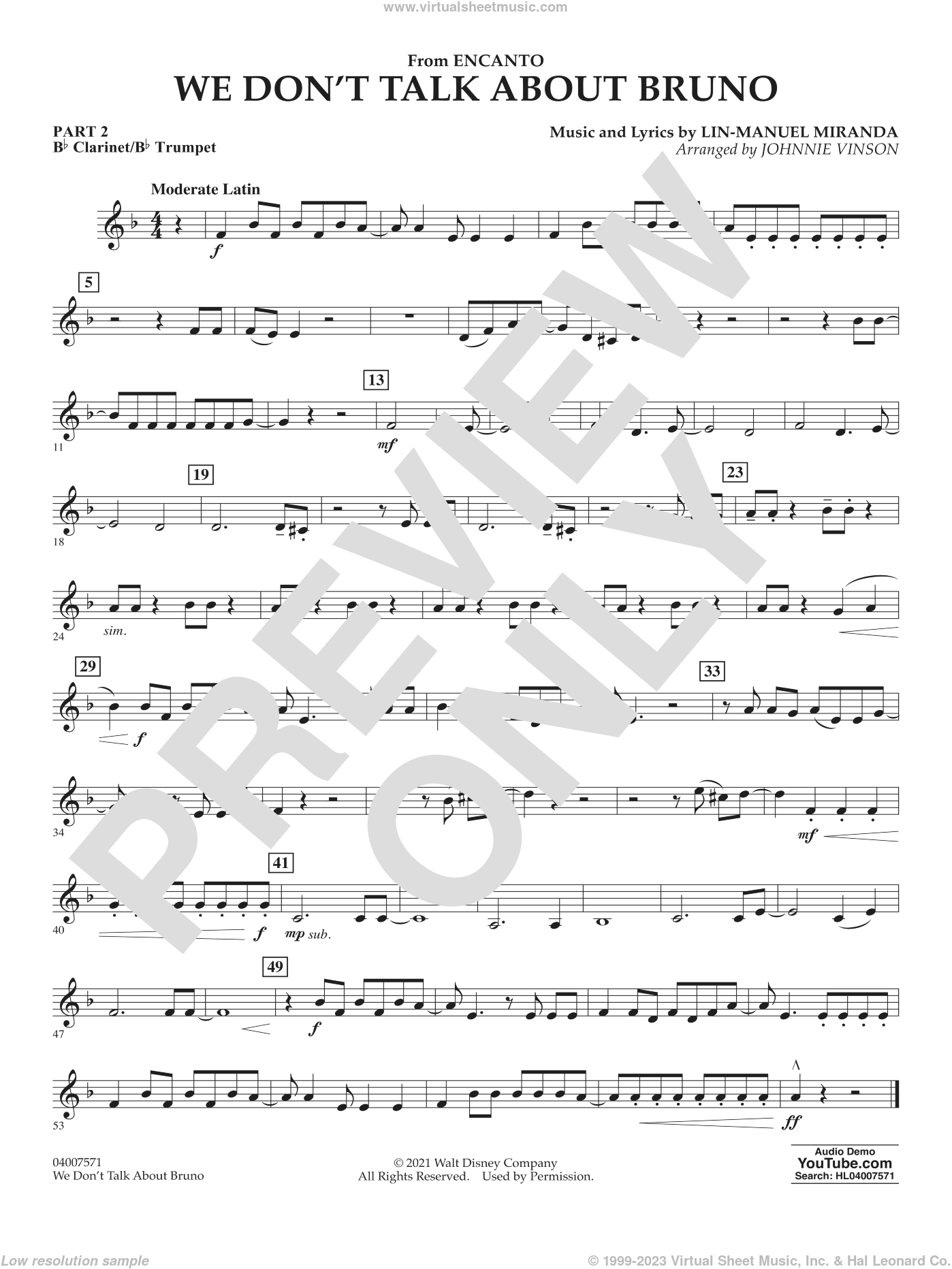 miranda-we-don-t-talk-about-bruno-from-encanto-arr-vinson-sheet