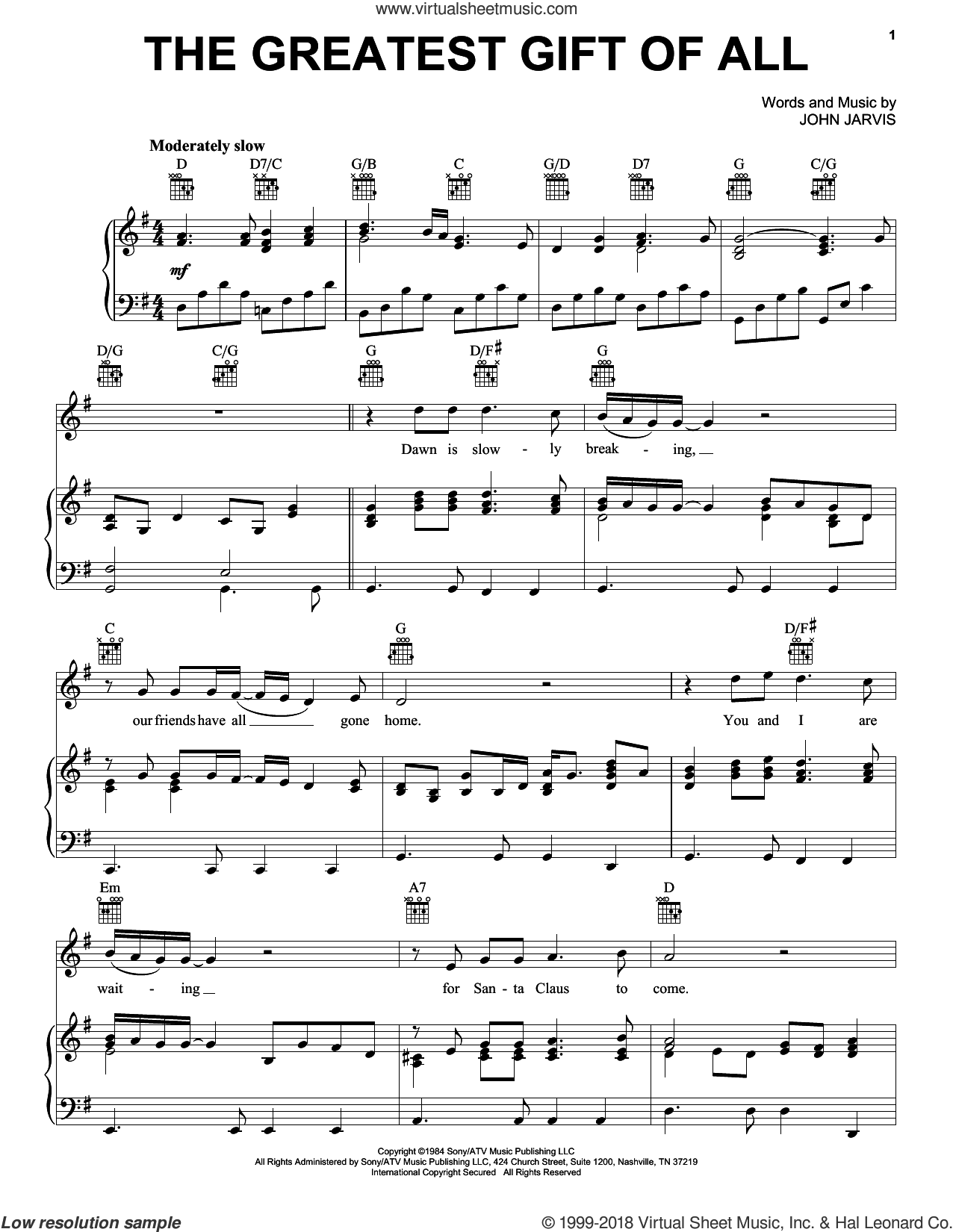 Simple Gifts: free lead sheet with melody, chords and lyrics