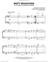 Misty Mountains piano solo sheet music