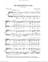 The Night Will Never Stay choir sheet music