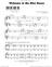 Welcome To The Blue House piano solo sheet music