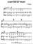 A Matter Of Trust voice piano or guitar sheet music
