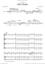 The Tyger choir sheet music