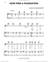 How Firm a Foundation voice piano or guitar sheet music