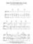 What The World Needs Now Is Love voice piano or guitar sheet music