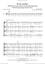 Evita Medley choir sheet music
