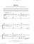 Sorry piano solo sheet music