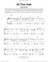 All Time High piano solo sheet music