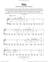 Stay piano solo sheet music