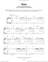 Stars piano solo sheet music