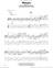 Memory guitar solo sheet music