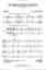 Let There Be Peace On Earth choir sheet music