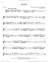 Alone alto saxophone solo sheet music