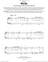 Words piano solo sheet music