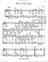 Sleep Baby Sleep piano solo sheet music