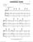 Swimming Home voice piano or guitar sheet music