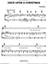 Once Upon A Christmas voice piano or guitar sheet music