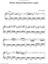 Winter from The Four Seasons piano solo sheet music