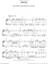 Eternity piano solo sheet music