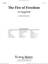 The Fire of Freedom concert band sheet music