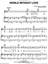 World Without Love voice piano or guitar sheet music