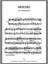 Meisched piano solo sheet music