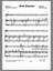 Nuit Blanche voice and piano sheet music