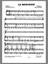 Le Mercredi voice and piano sheet music