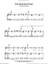One World voice piano or guitar sheet music