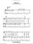 Sparrow voice piano or guitar sheet music