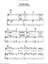 Tenderness voice piano or guitar sheet music