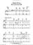 Dream Of You voice piano or guitar sheet music