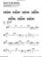 Right To Be Wrong piano solo sheet music