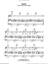 Barfly voice piano or guitar sheet music